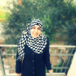 سامية عياش روائية من فلسطين